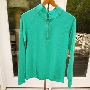 Danskin Now Summer Green Athleisure Jacket Size M